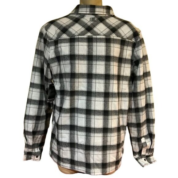 Colosseum Men’s Clemson tigers Long Sleeve Flannel Shirt Large New - Picture 7 of 9